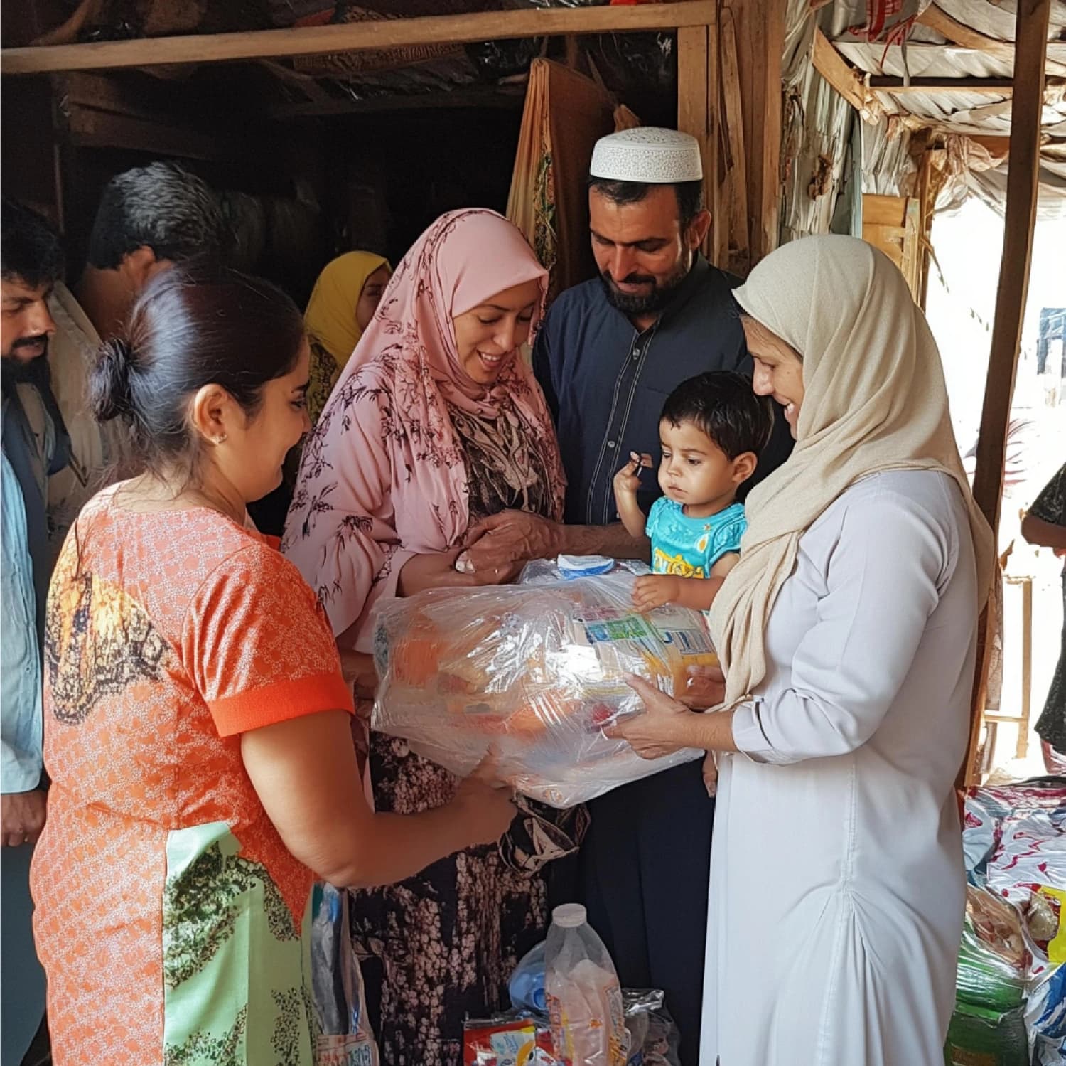 Homeless Children - Our charity work in action